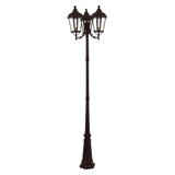Hadrian Lane 3 Light Outdoor 3 Head Post 25.5 x 100 Inches by BSH - 218-BEL-614638