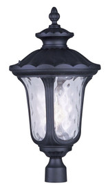 Foxglove Glebe 3 Light Outdoor Post Top Lantern 13.75 x 26.5 Inches by BSH - 218-BEL-397256