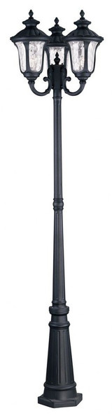 Foxglove Glebe 3 Light Outdoor 3 Head Pos 23 Inch W by 87 Inch H by BSH - 218-BEL-1012228