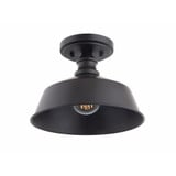 Wilshaw Road 1 Light 10 Inch Wide Semi Flush Mount by Bailey Street Home - 2595-BEL-1292670