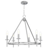 Sapello 6 Light Medium Chandelier by Bailey Street Home - 2605-BEL-1327711