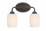 Hollin East 2 Light Vanity Light by Bailey Street Home - 2595-BEL-1292688