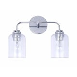 Dorset Fold 2 Light Vanity Light by Bailey Street Home - 2595-BEL-1292684