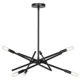 Ellicot 6 Light Chandelier 52.75 Inch Tall and 26.75 Inch Wide by BSH - 2605-BEL-1365585