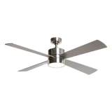 Gala Grove 4 Blade Ceiling Fan with Light Kit 52 Inch Wide by BSH - 2615-BEL-1375840