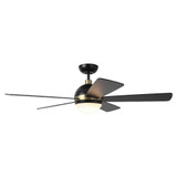 5 Blade Ceiling Fan with Light Kit 15.5 Inch X 52 Inch Wide by BSH - 2615-BEL-1375907