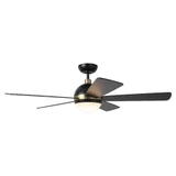 5 Blade Ceiling Fan with Light Kit 15.5 Inch X 52 Inch Wide by BSH - 2615-BEL-1375907