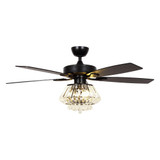 Lumen Lane 5 Blade Ceiling Fan with Light Kit 52 Inch Wide by BSH - 2615-BEL-1375967