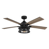 Prismcrest Parkway 5 Blade Ceiling Fan with Light Kit 52 Inch Wide by BSH - 2615-BEL-1375993