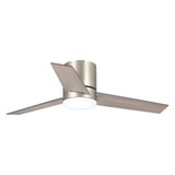 3 Blade Flush Ceiling Fan with Light Kit 48 Inch Wide by BSH - 2615-BEL-1375984