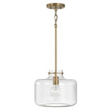 Whittle Hall 1 Light Metal Medium Pendant by BSH - 309-BEL-1070326