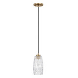 1 Light Mini Pendant 10.5 Inch Tall by Bailey Street Home - 309-BEL-724537