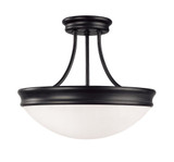 3 Light 14 Inch Wide Flush Mount by BSH - 309-BEL-990155