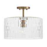 Hazel Courtyard 1 Light 15 Inch Wide Semi Flush Mount by BSH - 309-BEL-1070352