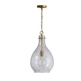 1 Light Metal Medium Pendant 21.5 Inch Tall by Bailey Street Home - 309-BEL-990169