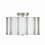 Low Broadlie Road 3 Light 15 Inch Wide Semi Flush Mount by BSH - 309-BEL-1287795