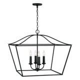 Clifford Village 4 Light Oversized Pendant by Bailey Street Home - 309-BEL-1300596