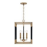 Canberra Passage 4 Light Mini Foyer Chandelier by Bailey Street Home - 309-BEL-1117024
