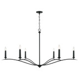 Clifford Village 6 Light Oversized Chandelier by Bailey Street Home - 309-BEL-1300598
