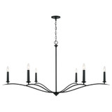 Clifford Village 6 Light Oversized Chandelier by Bailey Street Home - 309-BEL-1300598