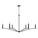 Clifford Village 6 Light Oversized Chandelier by Bailey Street Home - 309-BEL-1300598