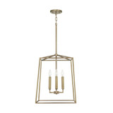 St Albans Place 4 Light Small Open Cage Foyer Chandelier by BSH - 309-BEL-1001306