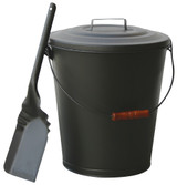 Ash Bin with Lid And Shovel - 324-BEL-1918546