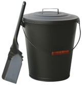 Ash Bin with Lid And Shovel - 324-BEL-1918546