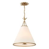 Broche 4 Light Pendant 22.75 Inch Tall and 18 Inch Wide by Crystorama - 564