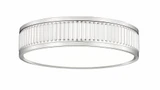 Grebe Side 24W 1 LED Flush Mount 3 Inch Tall and 12.75 Inch Wide by BSH - 372-BEL-1365330
