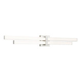 Bramley Cross 80W 2 LED Vanity Light by Bailey Street Home - 159-BEL-1325348