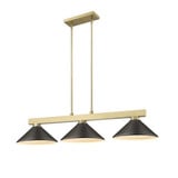 Railway Furlong 3 Light Pendant 49.75 Inch Length by Bailey Street Home - 159-BEL-1325363
