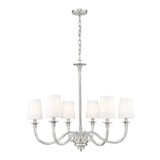 Coltsfoot South 6 Light Chandelier 27.5 Inch Tall and 32 Inch Wide by BSH - 372-BEL-1365363