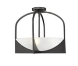 Cherrywood Hall 4 Light 18 Inch Wide Semi Flush Mount by Bailey Street Home - 159-BEL-1325384