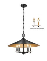 Sutton Close 5 Light Pendant 14.5 Inch Tall and 22 Inch Wide by BSH - 372-BEL-1365371
