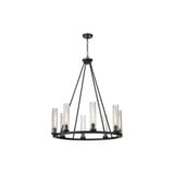 Quebec West 8 Light Large Chandelier by Bailey Street Home - 372-BEL-1113019