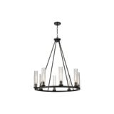 Quebec West 8 Light Large Chandelier by Bailey Street Home - 372-BEL-1113019