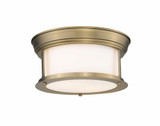 Woodcroft Gardens 2 Light 11 Inch Wide Flush Mount by Bailey Street Home - 372-BEL-1002068