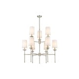 Eaton Mews 9 Light Oversized Chandelier by Bailey Street Home - 372-BEL-1113082