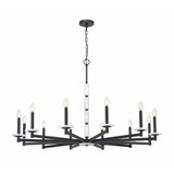 Clay Las 12 Light Chandelier 29.5 Inch Tall and 48 Inch Wide by BSH - 372-BEL-1374828