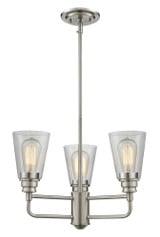 Harvey Passage 3 Light Small Chandelier by Bailey Street Home - 372-BEL-464556