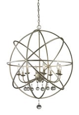 Rosehill Poplars 8 Light Large Pendant by Bailey Street Home - 372-BEL-449297