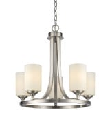 Hardman Boulevard 5 Light Medium Chandelier by Bailey Street Home - 372-BEL-483897