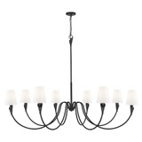 Evans Court 8 Light Chandelier 45 Inch Tall and 65 Inch Wide by BSH - 372-BEL-1374857