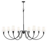 Evans Court 8 Light Chandelier 45 Inch Tall and 65 Inch Wide by BSH - 372-BEL-1374857