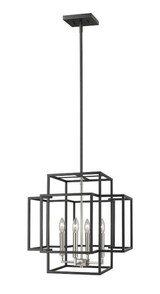 Crockett Road 4 Light Large Pendant by Bailey Street Home - 372-BEL-689032