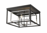 Pollard Leaze 4 Light 15 Inch Wide Flush Mount by Bailey Street Home - 372-BEL-746928