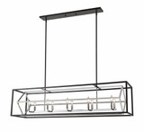 Pollard Leaze 10 Light Medium Linear Island Pendant by Bailey Street Home - 372-BEL-746930