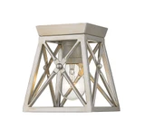 Guildford Farm 1 Light 6 Inch Wide Flush Mount by Bailey Street Home - 372-BEL-1002099