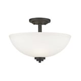 Hall Cliffe Rise 3 Light Semi Flush Mount by Bailey Street Home - 372-BEL-495531